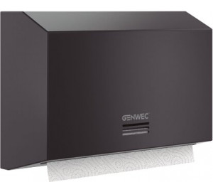 DISP.PAPEL TOALLA PEQUEÑO I304 NEGRO MATE