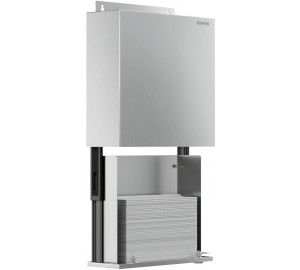 DISPENSADOR PAPEL DETRÁS DE ESPEJO FIJO INOX 304 SATINADO