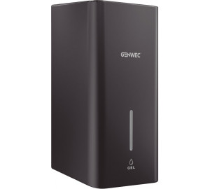 DISP. JABÓN AUTO 1100ML INOX 304 NEGRO MATE