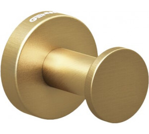 PERCHA SIMPLE INOX 304 “NIMBUS SERIES” ORO SATINADO