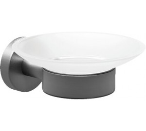 JABONERA INOX 304 CON PLATO “NIMBUS SERIES” METAL SATINADO