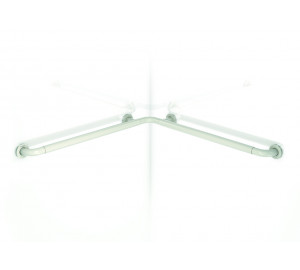 Kulmatukikaide 90° nylon-pinta, 815 x 815 mm