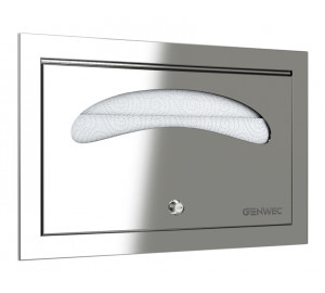 DISPENSADOR ENCASTRADO CUBRE ASIENTOS INOX 304 SATINADO