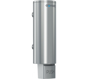 DISPENSADOR JABÓN CILÍNDRICO 300ML INOX 304 SATINADO