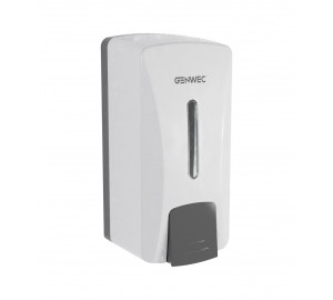 DISPENSADOR JABÓN MANUAL 1000ML EN ABS BLANCO