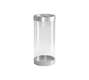 PAPELERA TRANSPARENTE 3 DIV. 105L